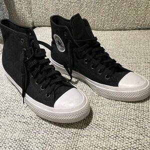 Brand New Converse Chuck Taylor Black High tops Lunarlon